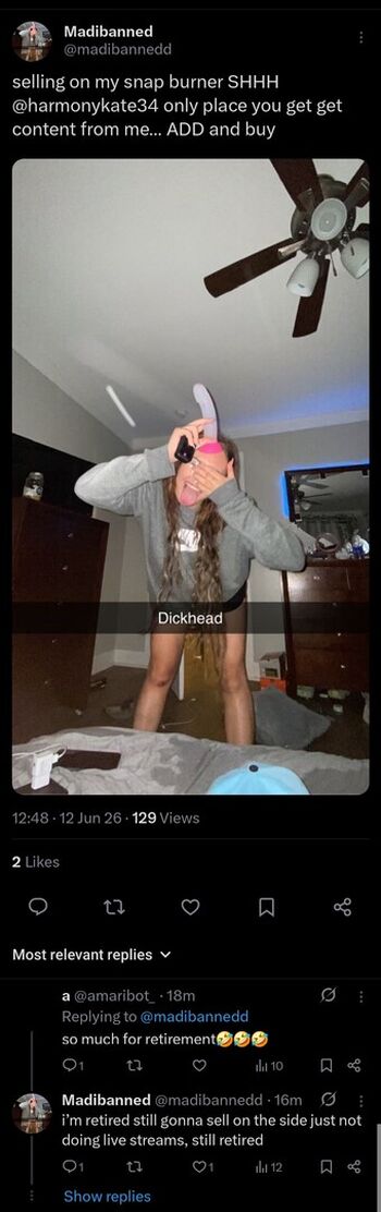 Madibanned leaked private photo uncensored HD quality